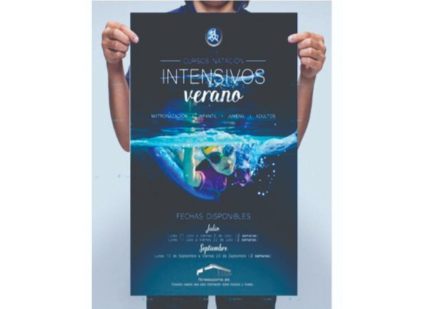 Afiche de 70x100 publicidad  para eventos promociones